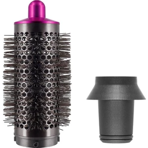 Dyson Airwrap Şekillendirici Için Silindir Tarak ve Adaptör, Gül Kırmızısı ve Gri (Yurt Dışından)