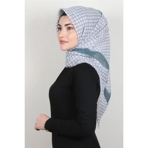 Pamuklu Trend Eşarp 9928-6 Su Yeşili