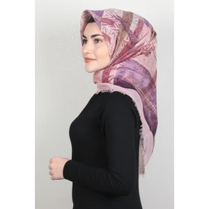 Pamuklu Trend Eşarp 9924-7 Pembe