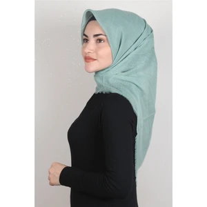 Pamuklu Trend Eşarp 9914-4 Mint Yeşili