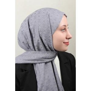 Pierre Cardin Pamuklu Şal 4106-2 Gri