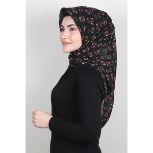 Pamuklu Trend Eşarp 9919-17 Siyah