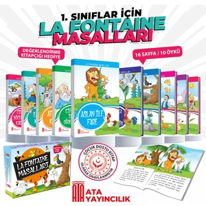 Ata Yayıncılık La Fontaine Masalları 1 Ve 2. Sınıflar