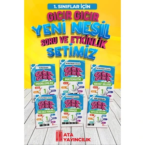 Ata Yayıncılık 1. Sınıf Gıcır Gıcır 6'Lı Set (Türkçe-Matematik-Haya Bilgisi-Problemler-Oku Anla Yorumla-Hafta Sonu Ödevlerim)