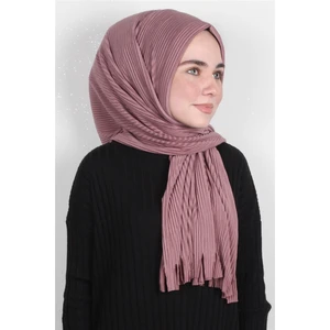 Pamuklu Hazır Şal 1589-26 Gül Kurusu