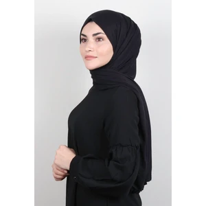 Penye Şal 2552-6 Siyah