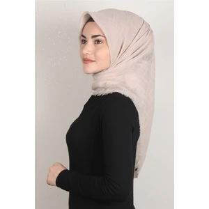 Pamuklu Trend Eşarp 9914-17 Bej