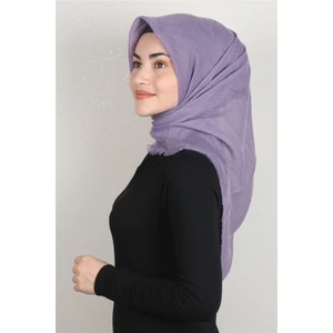 Pamuklu Trend Eşarp 9914-15 Lila