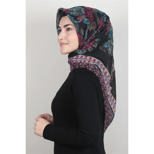 Pamuklu Trend Eşarp 9907-5 Siyah