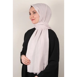 Bambu Kraşlı Şal 2724-119 Açık Toz Pembe