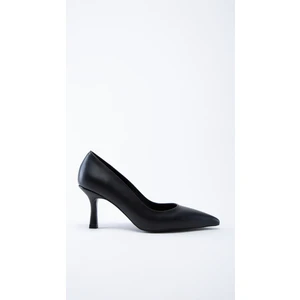 Lowell Siyah Sivri Burun Stiletto
