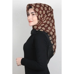 Pamuklu Trend Eşarp 9921-14 Taba