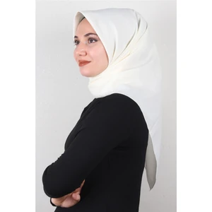 Bambu & Coton Eşarp 3087-25 Ekru