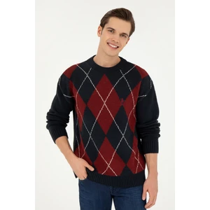 U.S. Polo Assn. Erkek Lacivert Triko Kazak 50256191-VR033