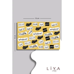Okul Otobüsü Sticker Set-Otobüs Sticker Set