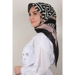 Pamuklu Trend Eşarp 9807-1 Pembe