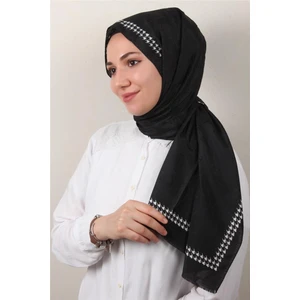 Fashion Ipeksi Şal 2882-2 Siyah