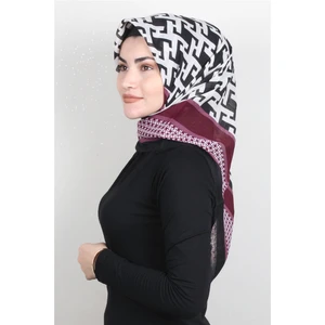 Pamuklu Trend Eşarp 9932-9 Mürdüm