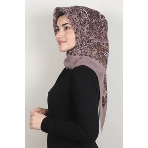 Pamuklu Trend Eşarp 9911-4 Vizon