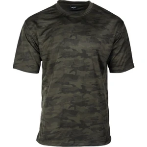 Mıl-Tec Woodland Mesh T-Shırt -Siyah-Kamuflaj