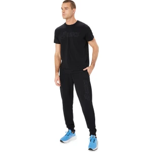 Asics Logo Sweatpant Erkek Black  2031E189-002