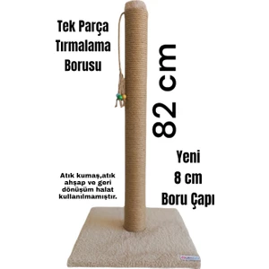 Lena Pet Kedi Tırmalama Tahtası 82CM Açık Kahve