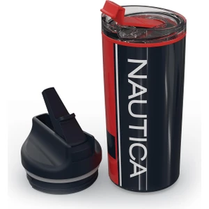 NTM02 Sport Termos Paslanmaz Çelik 950 ml Navy Kırmızı