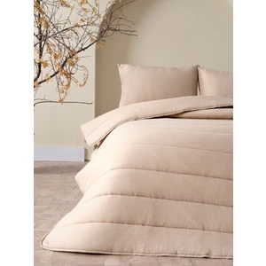 Doqu Home Cloudy Çift  Kişilik Yorgan Seti - Taş