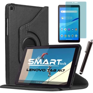 Smart Tech Lenovo Tab M7 7 Inç Standlı Tablet Kılıfı Ekran Koruyucu Kalem Set