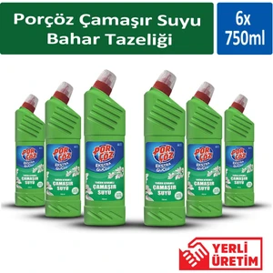 Çamaşır Suyu Bahar Tazeliği 750 ml x 6 Adet