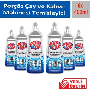 Çay ve Kahve Makinesi Temizleyici 400 ml x 6 Adet