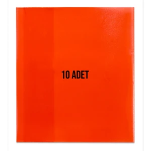 Hazır Yapışkanlı Kitap Kabı 10 Adet