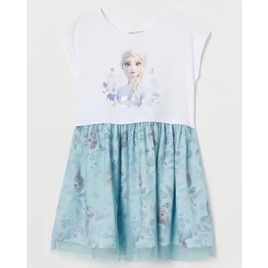 Elsa Kız Çocuk Elbise