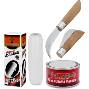BK Commerce Aşı Bıçağı - Aşı Bandı - Aşı Macunu - 3lü Set