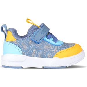 Ling Baskılı Erkek Bebek Kot Sneaker