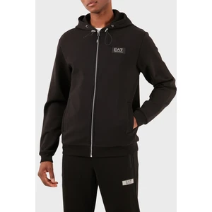 Ea7 Logolu Pamuklu Kapüşonlu Regular Fit Fermuarlı Sweat Erkek Sweat 3DPM82 Pjuez 1200