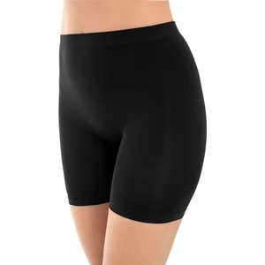 Cottonhill Premium - Kadın Siyah Ultra-Rahat Seamless Yüksek Bel Uzun Paça Boxer