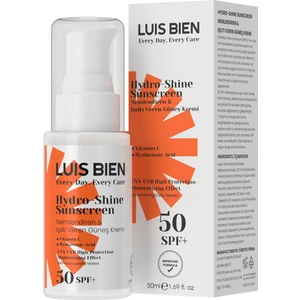 Luis Bien Nemlendiren ve Işıltı Veren Güneş Kremi Spf 50+