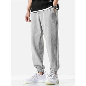 Erkek Gri Regular Fit Eşofman Alt