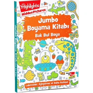 Jumbo Boyama Kitabı Bak Bul Boya