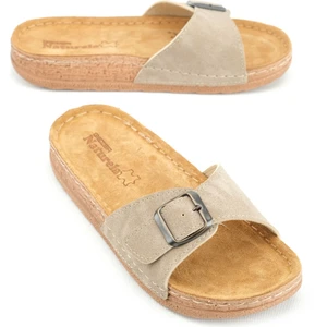 Yazlık Kadın Tokalı Terlik