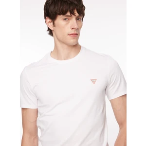 Bisiklet Yaka Düz Beyaz Erkek T-Shirt M2YI36I3Z14G011_CN Ss Core Tee - Mı