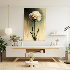 Lule Hobby Sayılarla Boyama Seti Beyaz Şakayık 40 x 50 cm
