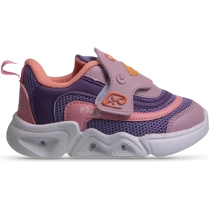 Mp One Glowstep Bebek Velcro Lila Sneaker
