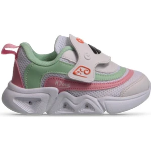 M.P One Glowstep Bebek Velcro Beyaz-Yeşil Sneaker