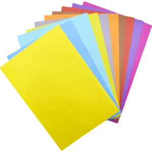 Single Color 24X34 10 Renk Fon Kartonu 1 Paket
