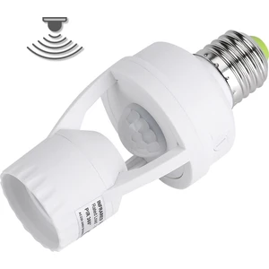 Powermaster E27 Hareket Sensörlü Lamba Tutucu 110-240V 60W
