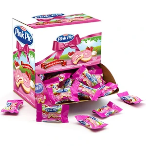 Pink Pie Çilek Aromalı Krema Dolgulu Bisküvi 1 Kg