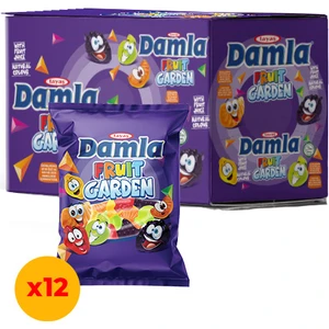 Damla Gummy Oily Fruit Garden 80 G Jel Şeker x12