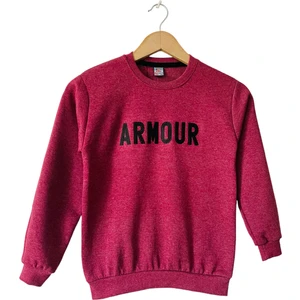 Içi Polarlı 2 Iplik  Silikon Baskılı Çocuk Sweatshirt